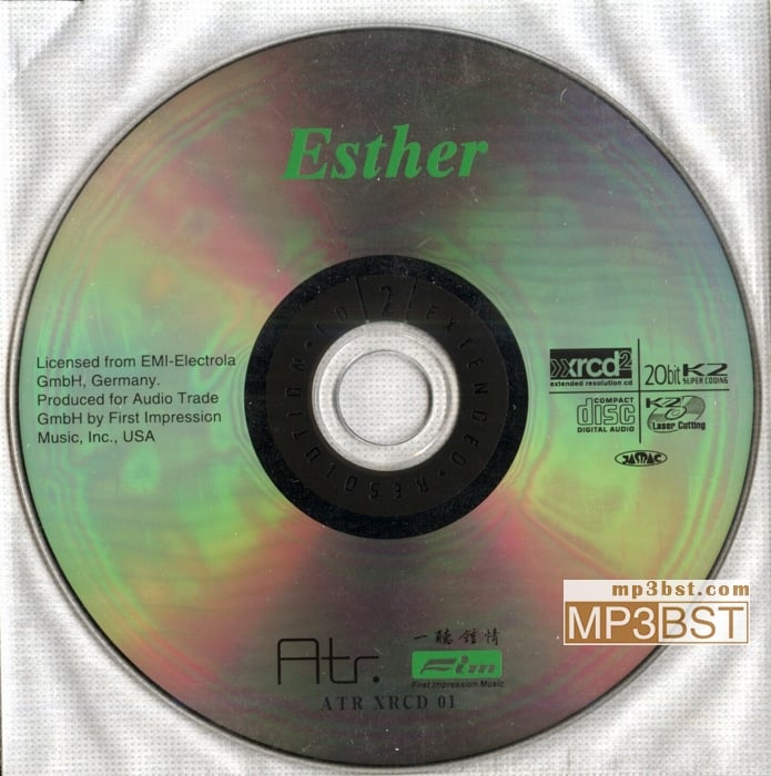Esther Ofarim《Esther》1999_XRCD2[整轨WAV/320K-mp3]