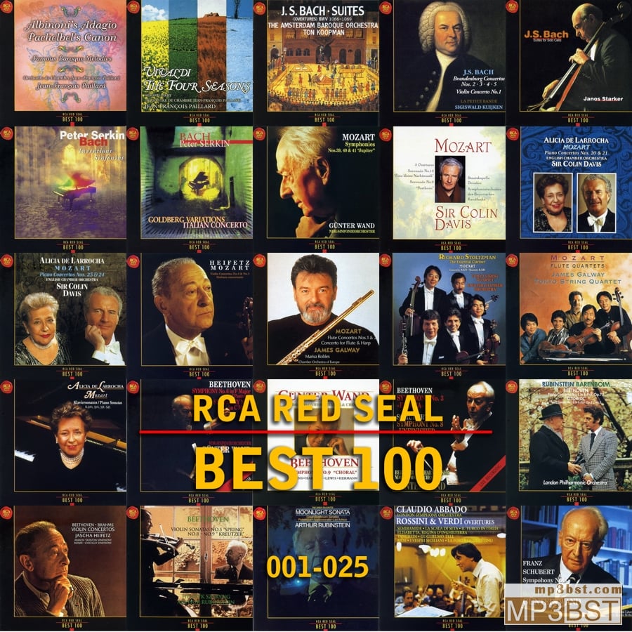群星 - BEST古典名厂RCA红印鉴不朽名盘天碟系列100CD专辑[整轨Flac]