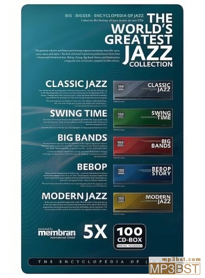 群星 - 《The World-s Greatest Jazz Collection (500CD)》2008世界上最伟大的爵士乐系列[FLAC]